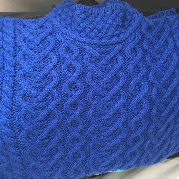 Aran Mor Irish made merino wool sweater sz medium - Picture 12 of 12